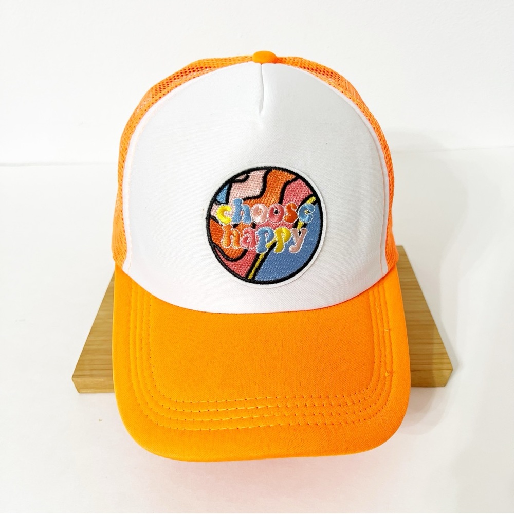 Choose Happy Custom Trucker Hat